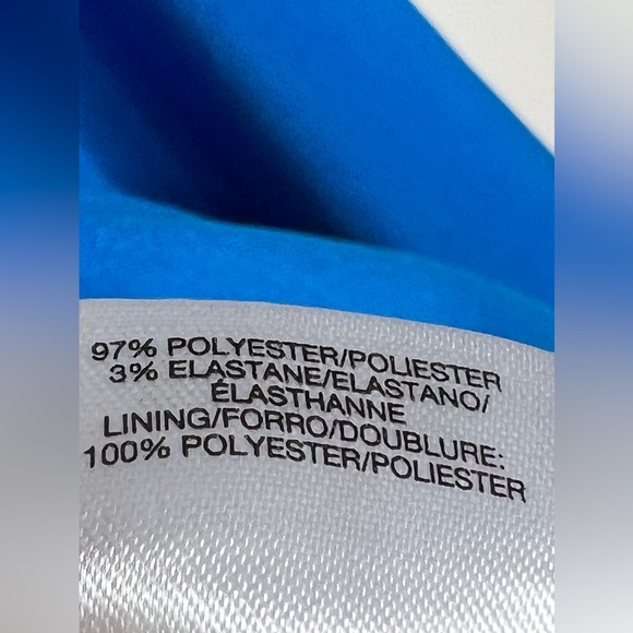 Black Label by Evan Picone Blue Blazer Size 12 - Picture 4 of 9